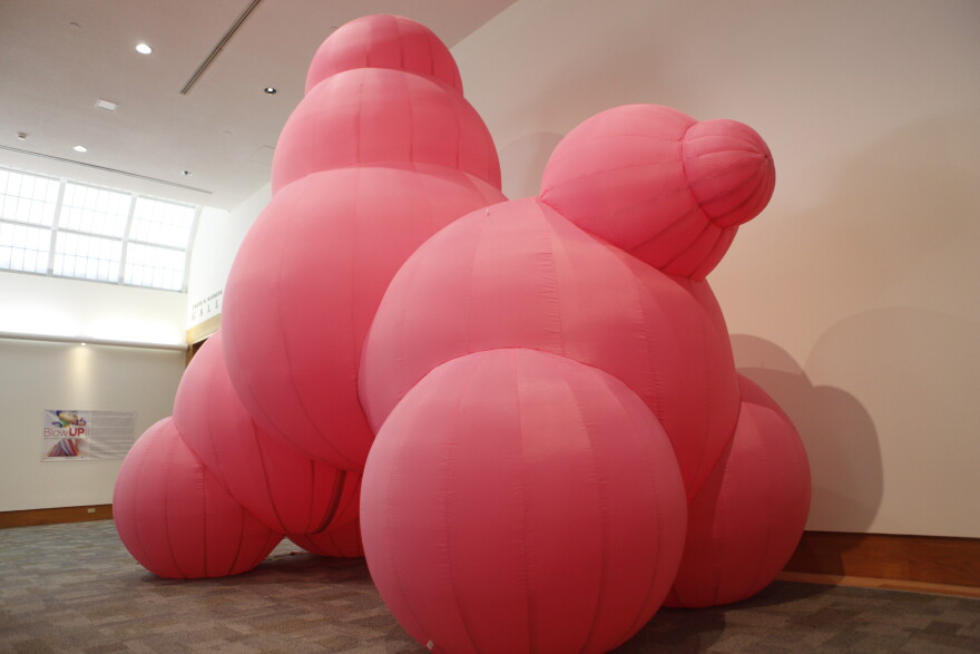 Inflatable art making noise at Traverse City museum | Interlochen